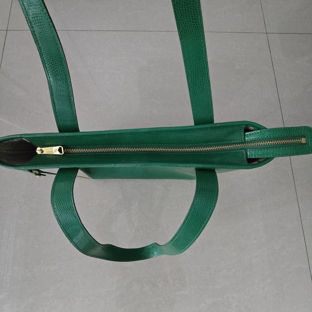 Ralph Lauren Leather Purse - Kelly Green - OS - Picture 8 of 10
